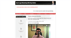 Desktop Screenshot of greatlegalmarketing.co.uk